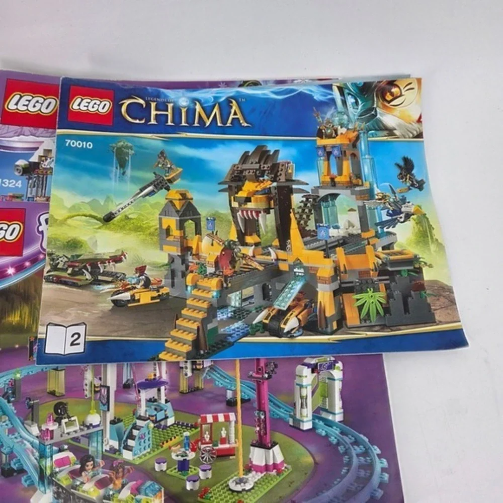 Lego Instruction Manual Only 60+ Plus Lot Ninjago Minecraft Heroes 21309 76042